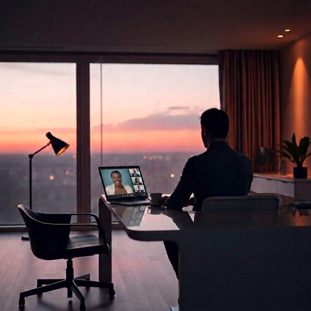 Attending The Collective Coherence Shift from a private home office